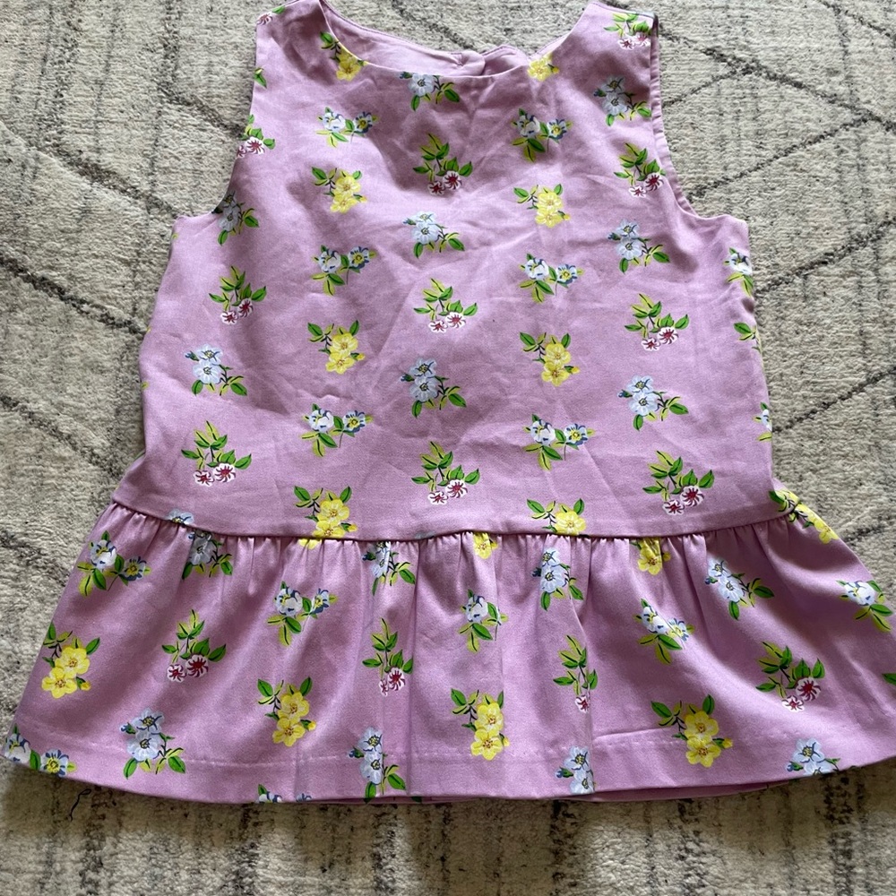 Janie and Jack floral cutout top